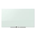 Quartet® InvisaMount™ Magnetic Glass Unframed Dry-Erase Whiteboard, 74" x 42", White 1 thumbnail image