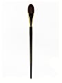 Winsor & Newton Galeria Long-Handle Paint Brush, Size 28, Filbert Bristle, Polyester, Burgundy