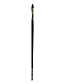 Winsor & Newton Galeria Long-Handle Paint Brush, Size 8, Filbert Bristle, Polyester, Burgundy