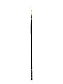 Winsor & Newton Galeria Long-Handle Paint Brush, Size 4, Round Bristlel, Polyester, Burgundy