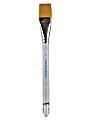 Winsor & Newton Series 995 Aquarelle Golden Nylon Paint Brush, 1", Flat Wash Bristle, Nylon, Clear 1 thumbnail image