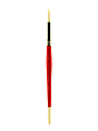 Winsor & Newton University Series Short-Handle Paint Brush, Size 10, Round Bristle, Red 1 thumbnail image
