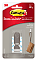 3M Command Modern Removable Metal Hook, Medium, Silver 1 thumbnail image
