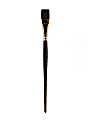 Winsor & Newton Galeria Short-Handle Paint Brush, 3/4", One-Stroke Bristle, Polyester, Burgundy 1 thumbnail image