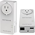 Netgear Powerline Music Extender - 1 x Network (RJ-45) - USB - 200 Mbit/s Powerline - 5000 Sq. ft. Area Coverage - HomePlug AV - Fast Ethernet