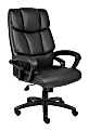 Boss Office Products Ergonomic LeatherPlus™ Bonded Leather Chair, Black