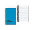 Mead® Grad® 30% Recycled Wirebound Notebook, Assignment Book, 4 3/8" x 7", 1 Subject, College Ruled, 80 Sheets