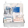25 Person Industrial First Aid Kit, Weatherproof Plastic, Wall Mount 1 thumbnail image