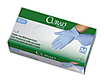 Curad Powder-Free Nitrile Exam Gloves, Medium, 150/Box, 10 Boxes per Case 1 thumbnail image