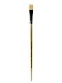 Winsor & Newton Artisan Series Paint Brush, Size 18, Bright Bristle, Synthetic, Silver 1 thumbnail image