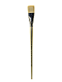 Winsor & Newton Artisan Series Paint Brush, Size 24, Flat/Bright Bristle, Synthetic, Silver 1 thumbnail image