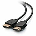 C2G Ultra Flexible High-Speed HDMI Cable With Low Profile Connectors, 1' 1 thumbnail image