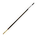 Winsor & Newton Monarch Long-Handle Paint Brush, Size 2, Flat Bristle, Synthetic, Brown 1 thumbnail image