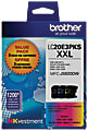 Brother® LC20E Super-High-Yield Cyan, Magenta, Yellow Ink Cartridges, Pack Of 3, LC20E3PKS