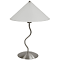 Lumisource Doe Li Touch Lamp, 19"H, Silver Base