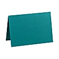 LUX Folded Cards, A7, 5 1/8" x 7", Teal, Pack Of 1,000