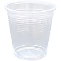 Genuine Joe 5 oz Transparent Beverage Cups - 5 fl oz - Clear - Plastic - Beverage - 100/Bag - 25 / Carton 1 thumbnail image