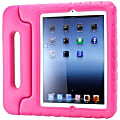 Totally Tablet Kid's Protect-O Shell Carrying Case for iPad Air 1 & 2 - Pink