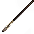 Winsor & Newton Monarch Long-Handle Paint Brush, Size 10, Filbert Bristle, Synthetic, Brown 1 thumbnail image