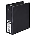 Wilson Jones® 368 Basic Mini 3-Ring Binder, 2" Round Rings, Black 1 thumbnail image