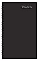 2024-2025 Office Depot® Brand 14-Month Daily Academic Planner, 5" x 8", 30% Recycled, Black, July 2024 To August 2025 1 thumbnail image