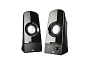 Cyber Acoustics Curve Sonic 2.0 Speaker System, Black