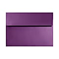 LUX Invitation Envelopes, A6, Gummed Seal, Purple Power, Pack Of 50 1 thumbnail image