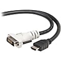 Belkin Digital Video Cable - DVI-I (Single-Link) Digital Video - HDMI Digital Audio/Video - 25ft