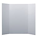 Flipside Corrugated Project Boards, 48" x 36", White, Pack Of 24