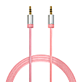 Duracell® 3.5 mm To 3.5 mm Aux Cable, 6', Rose Gold