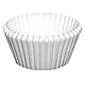 Paterson Paper Baking Cups, 3 1/2" x 1 1/2", White, Case Of 10,000 1 thumbnail image