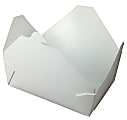 Biopak Food Containers, 8" x 6" x 3", White, Case Of 200 1 thumbnail image
