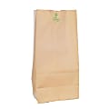 Duro® Novolex™ #8 Paper Bags, 12 7/16"H x 6 1/8"W x 4 1/8"D, Kraft, Pack Of 500