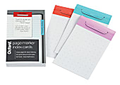 Oxford® Index Card Page Markers, 3" x 5", Assorted Colors, Pack Of 36 Markers