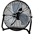 Patton 18 Inch High Velocity Fan - 18" Diameter - 3 Speed - Durable, Adjustable Tilt Head, Carrying Handle - Metal Blade, Metal Grill