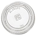 Plast Techs Plastic Lids For PC150 And PC200 1.5 Oz Squat Food Portion Cups, Clear, Tube Of 125 1 thumbnail image
