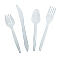 Goldmax Medium-Weight Flexible Plastic Utensils, Knives, White, Case Of 1,000 1 thumbnail image