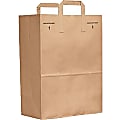 Duro Bag Novolex™ Paper Shopping Bags With Handles, 17"H x 12"W x 7"D, Kraft, Carton Of 300 1 thumbnail image