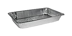 HFA Full Size Foil Pans, 343 Oz, 20 3/4" x 12 13/16" x 3 3/16", Silver, Carton Of 50 1 thumbnail image