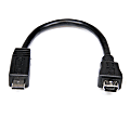 StarTech.com 6in Micro USB to Mini USB Adapter Cable M/F - Connect Micro USB devices using a Mini USB Cable - UUSBMUSBMF6 1 thumbnail image