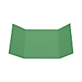 LUX Gatefold Invitation Envelopes, Adhesive Seal, Holiday Green, Pack Of 500