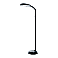 Lavish Home Sunlight Floor Lamp, 64"H, Black Shade/Base 1 thumbnail image