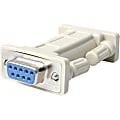 StarTech.com DB9 RS232 Serial Null Modem Adapter - F/F - Null modem adapter - DB-9 (F) to DB-9 (F) - NM9FF - NM9FF 1 thumbnail image