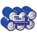 Tape Logic® Carton-Sealing Tape, 3" Core, 2" x 55 Yd., Blue, Pack Of 18