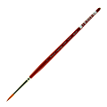 Silver Brush Golden Natural Series Paint Brush 2000S, Size 4, Round, Natural and Synthetic Blend, Red 1 thumbnail image