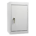 Sandusky® 18"W Steel Wall Cabinet With Solid Door, Gray