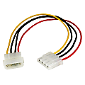 StarTech 12in LP4 Power Extension Cable - M/F