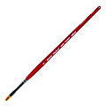 Silver Brush Golden Natural Series Paint Brush 2003S, Size 4, Filbert, Natural and Synthetic Blend, Red 1 thumbnail image