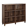 Sauder® Willow Place 46"H 10-Cubby Display Bookcase, Grand Walnut