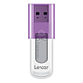 Lexar® JumpDrive® S50 USB 2.0 Flash Drive, 64GB, Purple